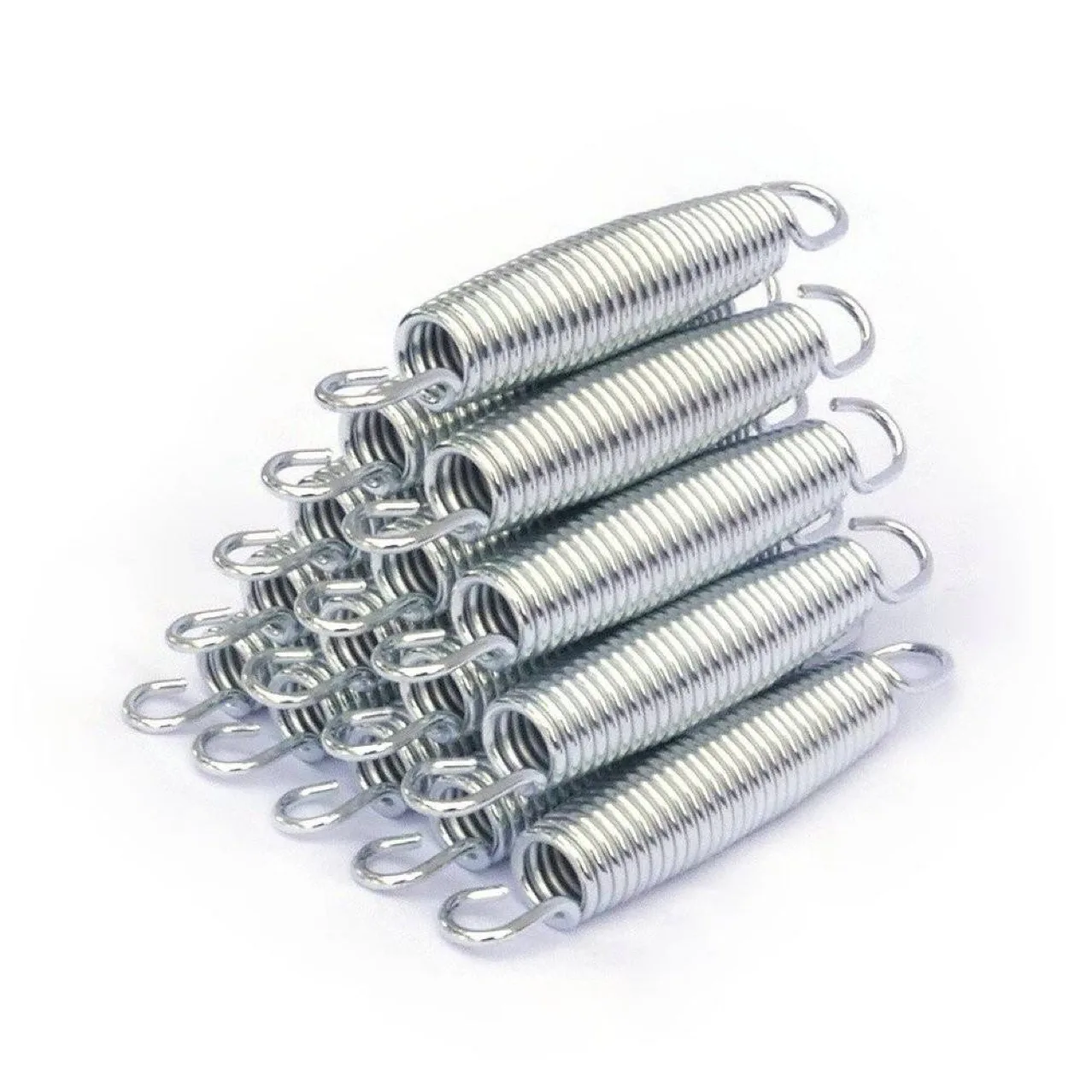 Customized size stainless steel lifting spring single and double hook tension spring double torsion spring