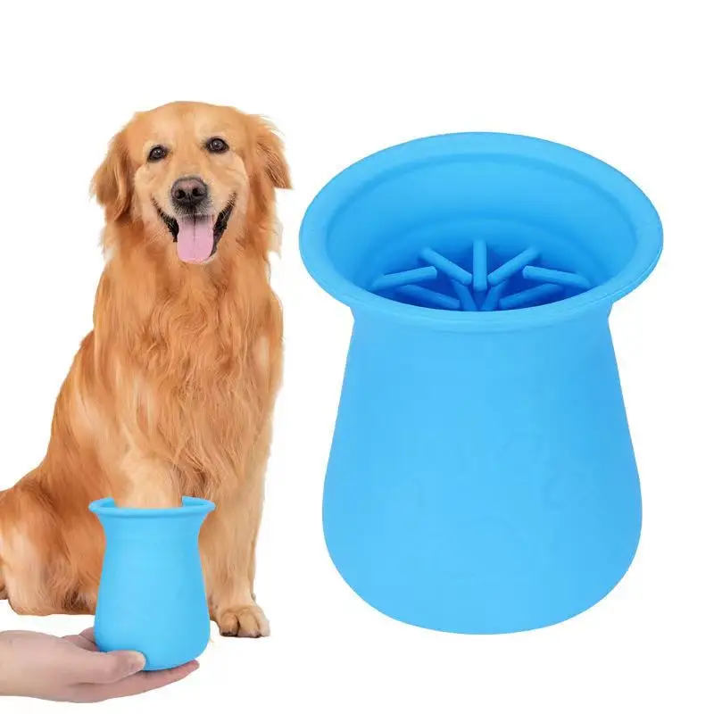 Hot selling pet silicone foot wash cup dog foot wash pet cleaning supplies