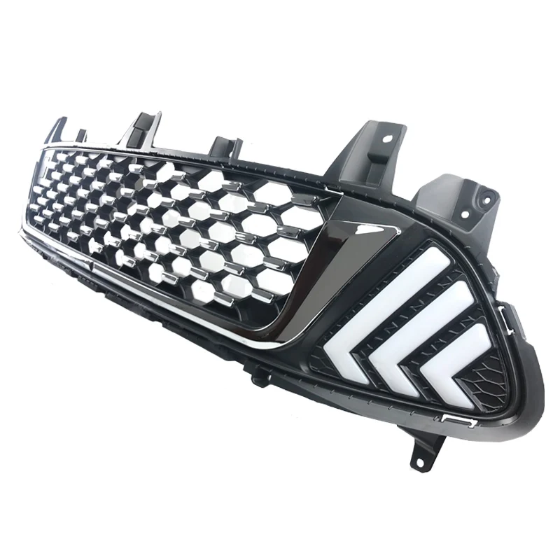 LED grille lights for Kia Sorento 2018 12V ABS front bumper head lamp auto parts DRL daytime running light