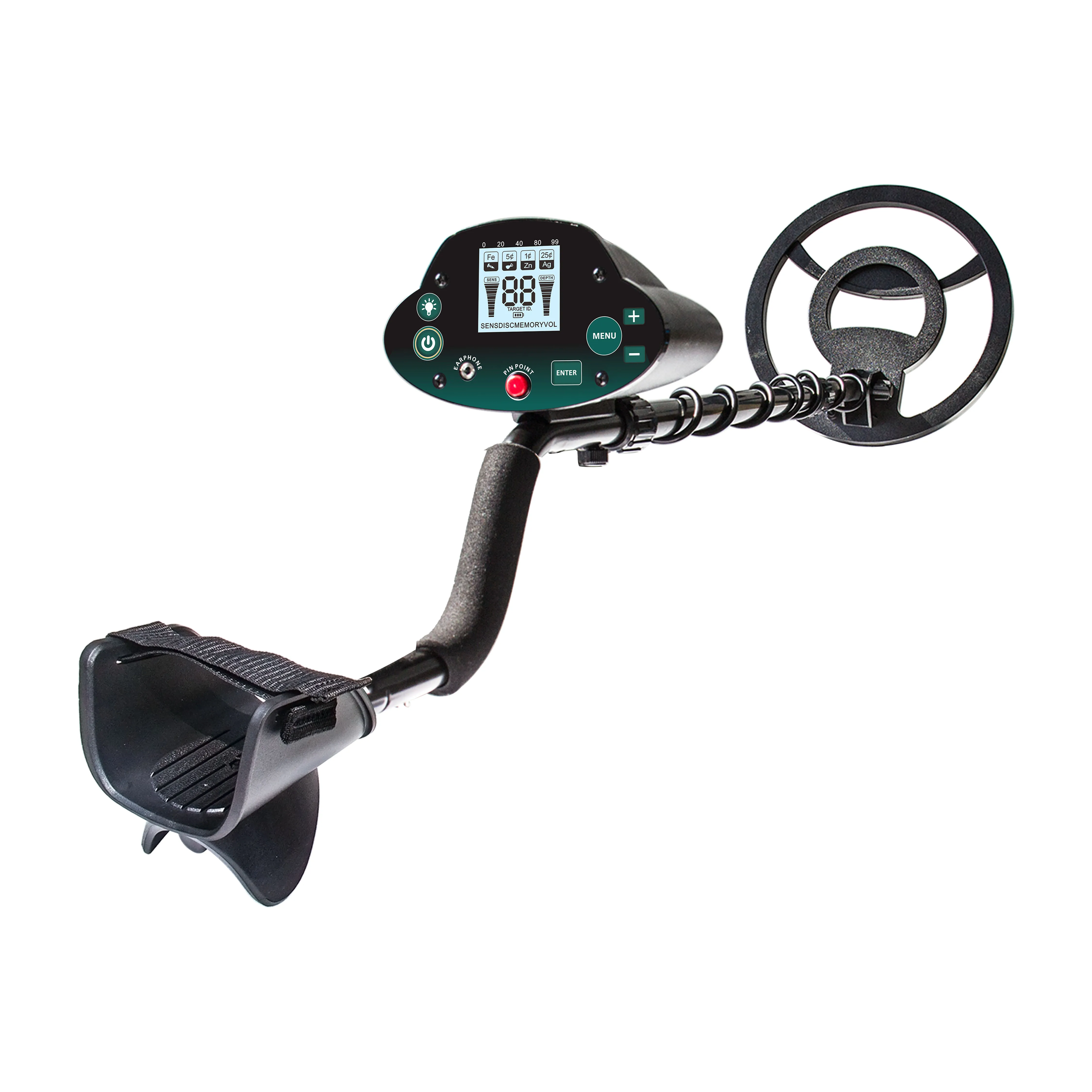 factory cheap gold metal detector de metales MD-5030P treasure hunting professional industrial metal detector