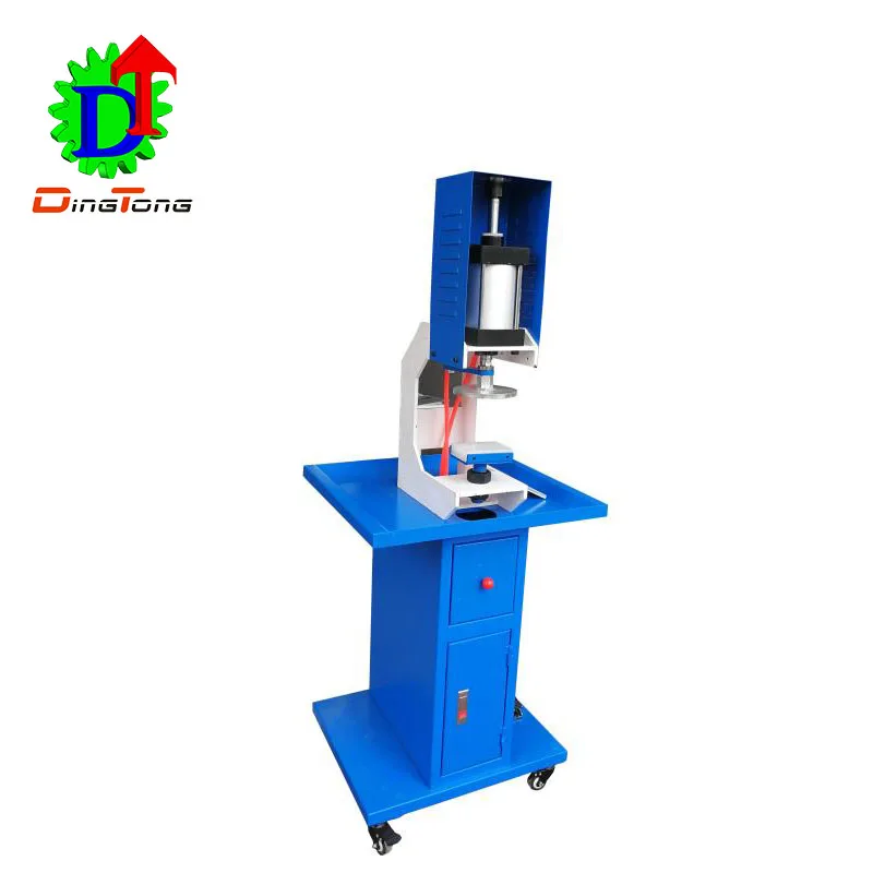 DT-868 Easy Operation Pneumatic Leather Belt Wallet Shoe Sole Upper Manual Hole Punching Machine