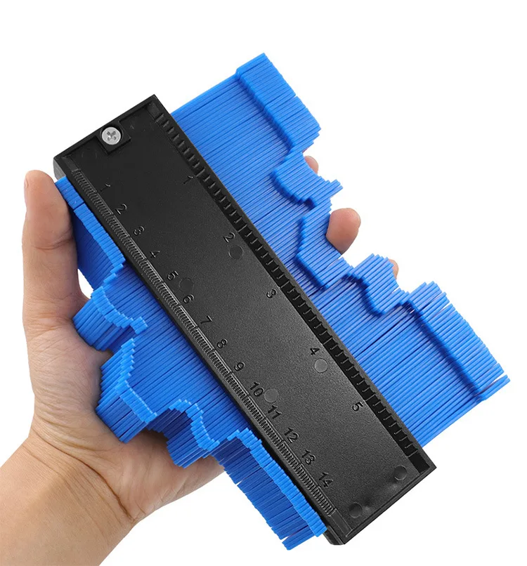 High quality Plastic Contour Gauge Tool Shape Contour Duplicator Profile Gauge