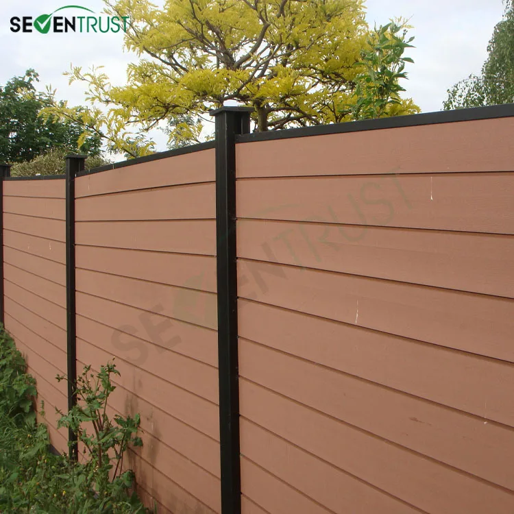 wpc fence Natural Looking Decorative WPC Fencing Post