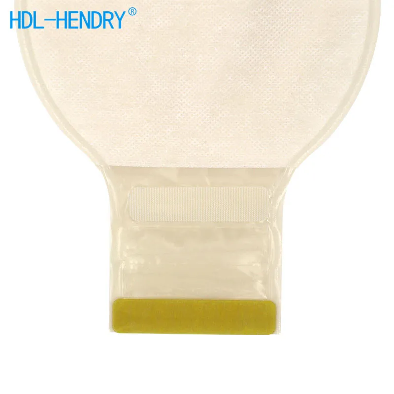 Medical Professional Drainable Ostomy Supplies Two Piece Colostomy Bag with Clamp Ostomy Pouch