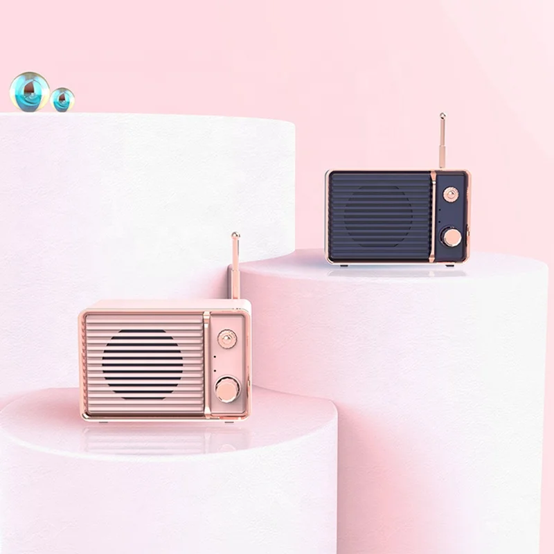 Cheap portable nostalgic bluetooth audio active speaker