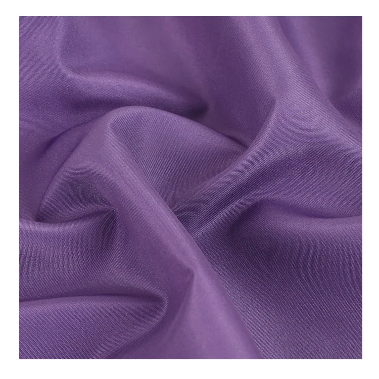 
Wholesale pongee waterproof fabric 100 polyester pongee lining fabric 