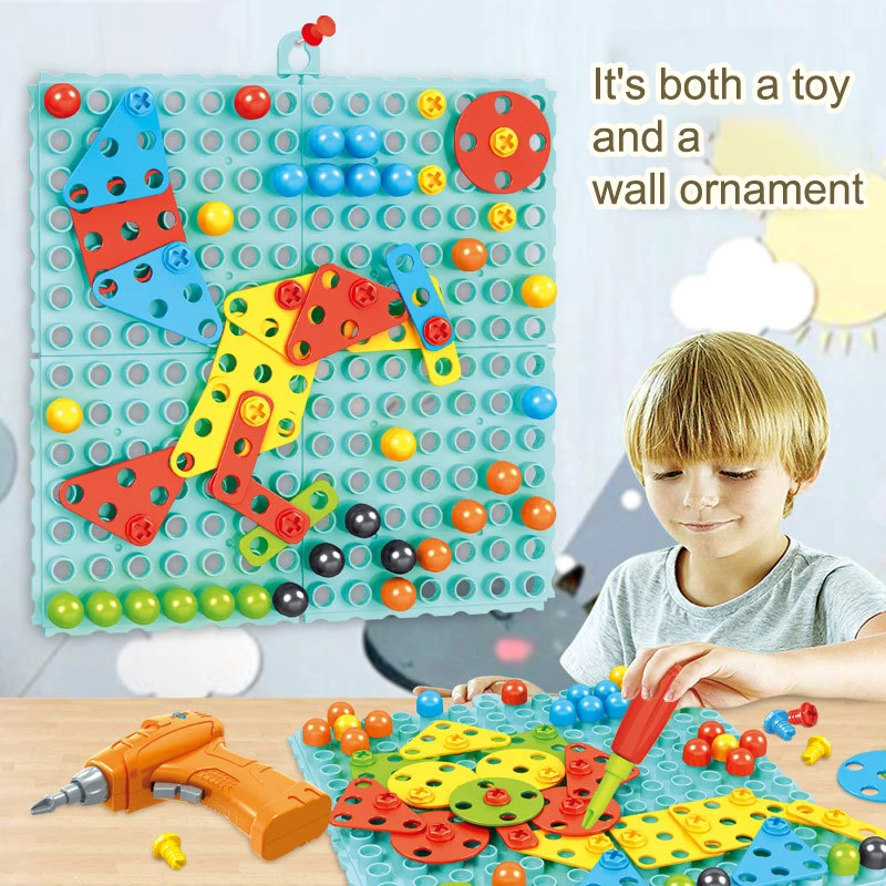 Kids 6 in 1 Intellect Logic Puzzle Game Wall Hanging Educational toys Interactive Improve Concentration Puzzle Games Toys