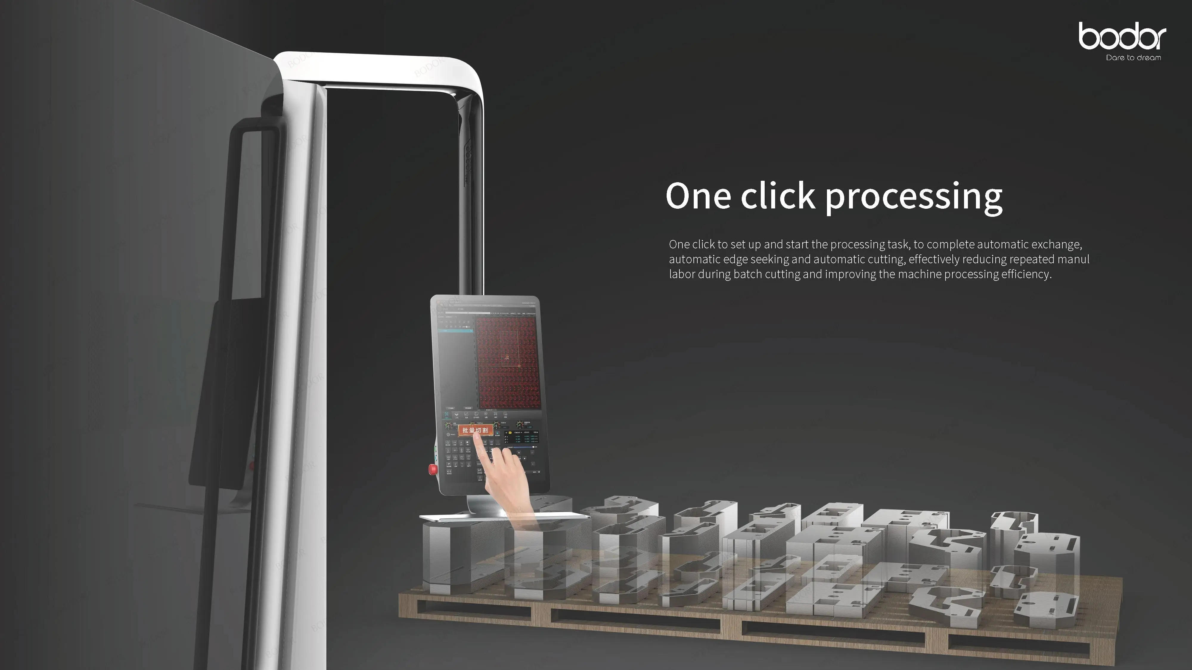 Bodor  Classic C Series 6kw  new 4000*2000 advanced cw laser cutting machine powerful high-precision high-capacity machine