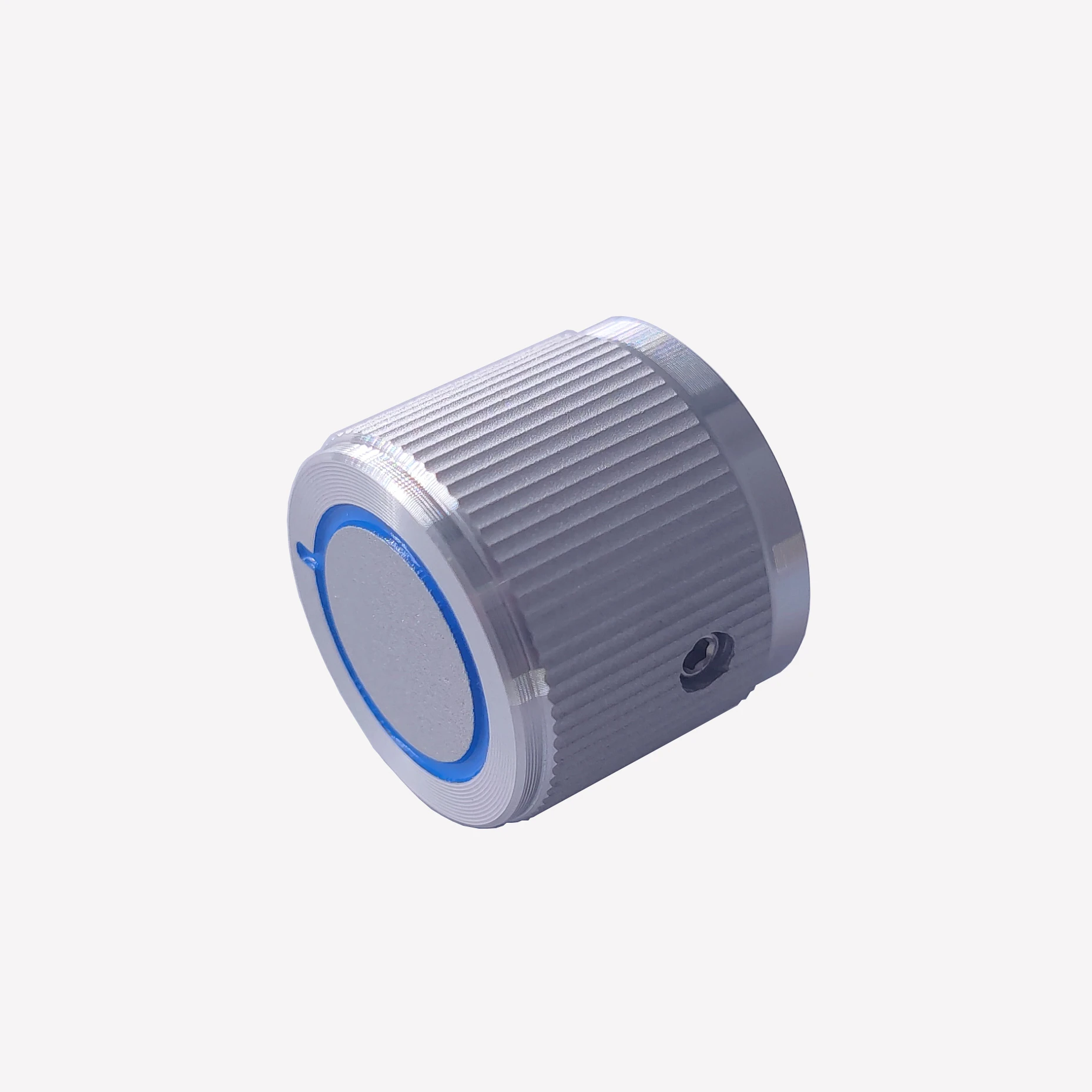 Aluminum Alloy Diamond Pattern Audio Volume Control Knob HiFi Potentiometer Anodized Knob with Indicator