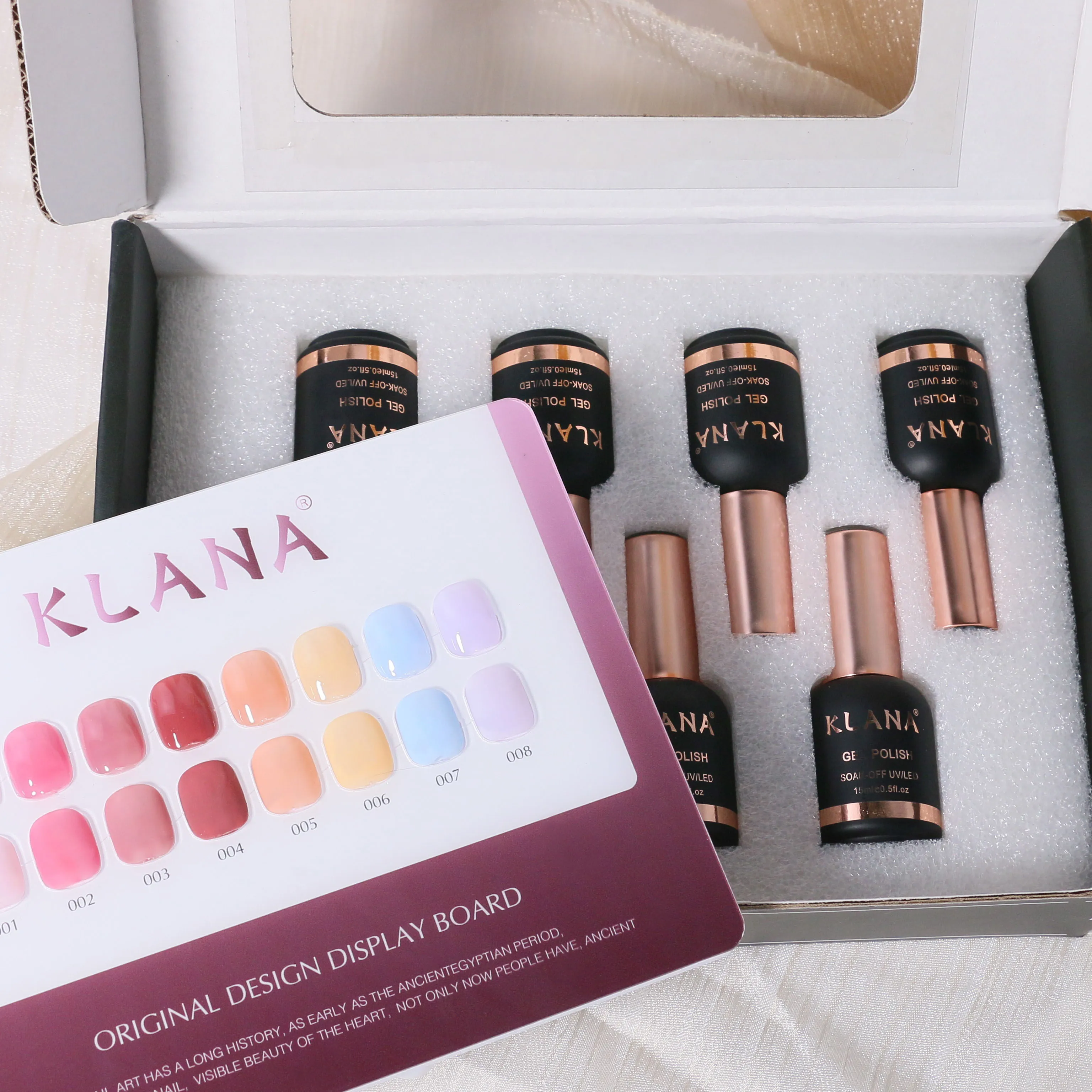 High Quality Professional Customizable very good gel nail polish kit wholesale