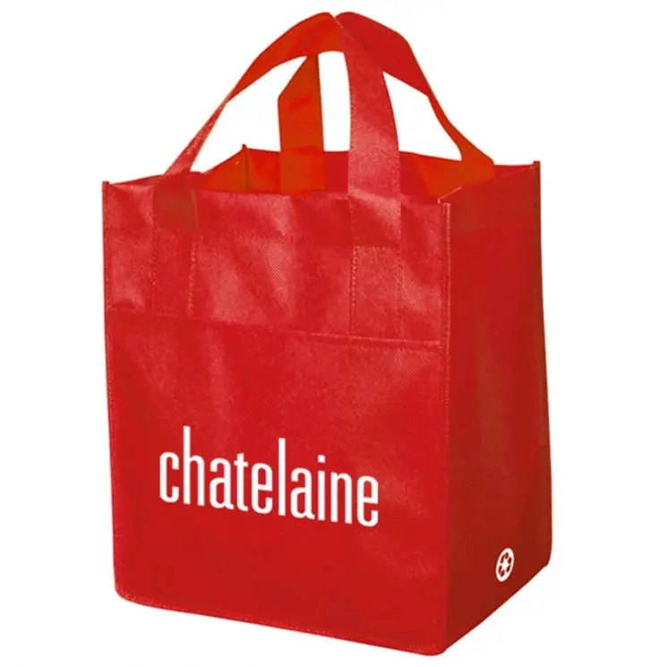 Factory Direct Eco-Friendly Cheap Promotional Shopping Give Away Pp Non Woven Tote Carry Bag