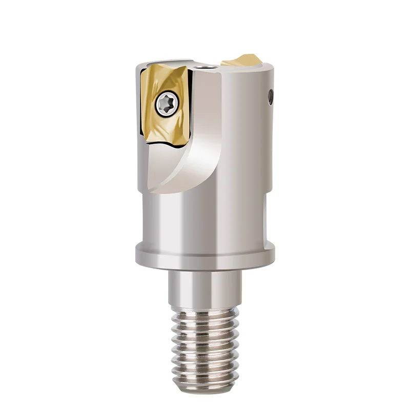 R390 High Speed Mill Carbide Insert Locking Tooth Type Right Angle End Milling Cutters carbide milling cutter