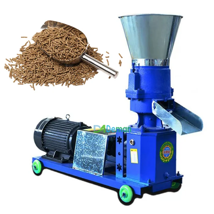 Small feed processing machine Chicken and duck poultry feed pellet machine Feed pellet making machine