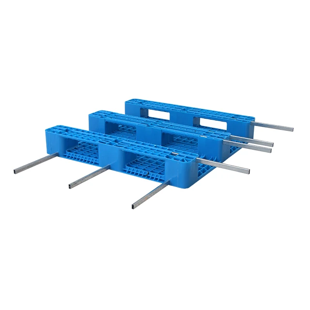 hdpe steel reinforced  flat surface euro heavy duty plastic pallet 1200x1000