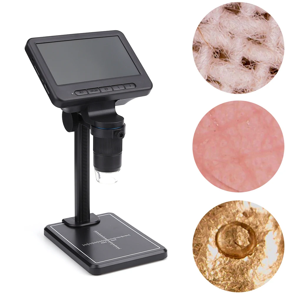 2021 new 5-inch IPS screen scanning electronic camera LCD digital microscope