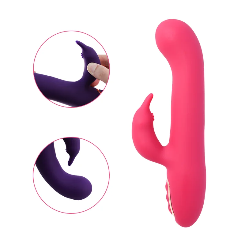 10 kinds of pleasure double motor stimulation vibrator G spot clitoris rabbit masturbator into the body couple sex toy