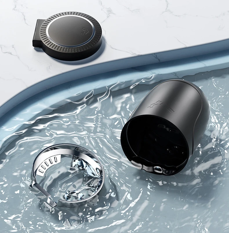 Automotive Supplies Car Ashtray Press Type Multi-function With Metal Liner Open Lid Light Up Universal