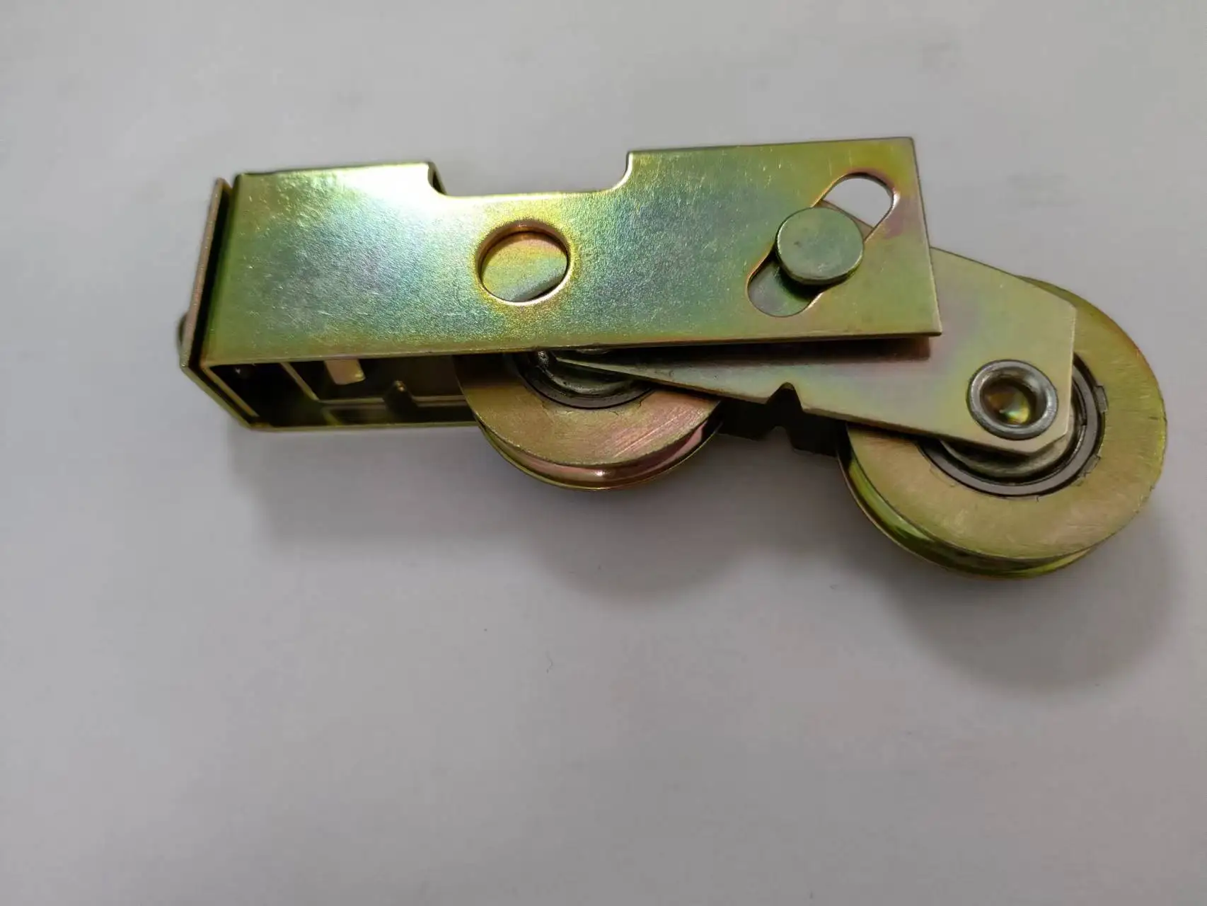 Heavy Duty Sliding Patio Tandem Door Roller Assembly 1-1/2 Inch Stainless Steel Ball Wheel Bearings