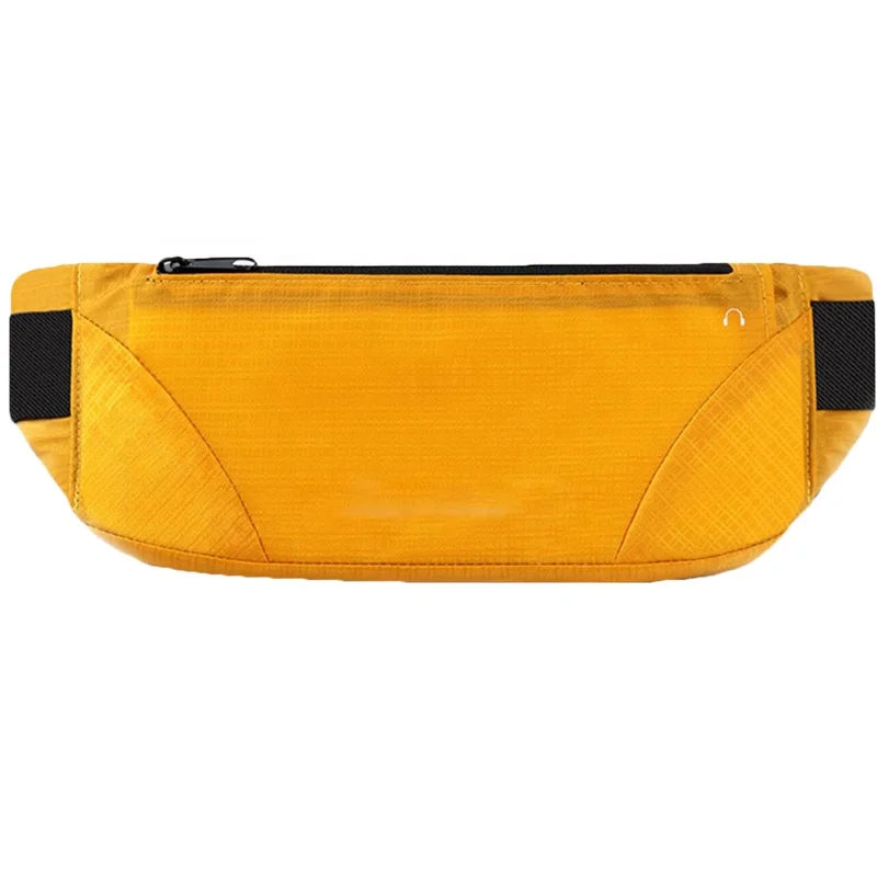 Легкий дорожный ремень для бега с защитой RFID и карманом, поясная сумка унисекс