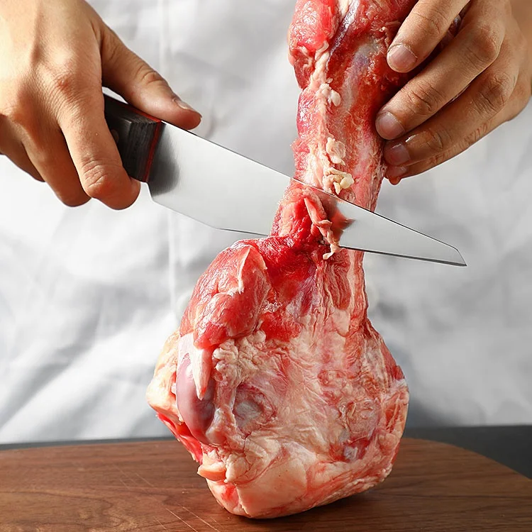 Hot Sales Stainless Steel Slaughtering Cattle And Sheep Flaying Pick Meat Shave Bones Knife