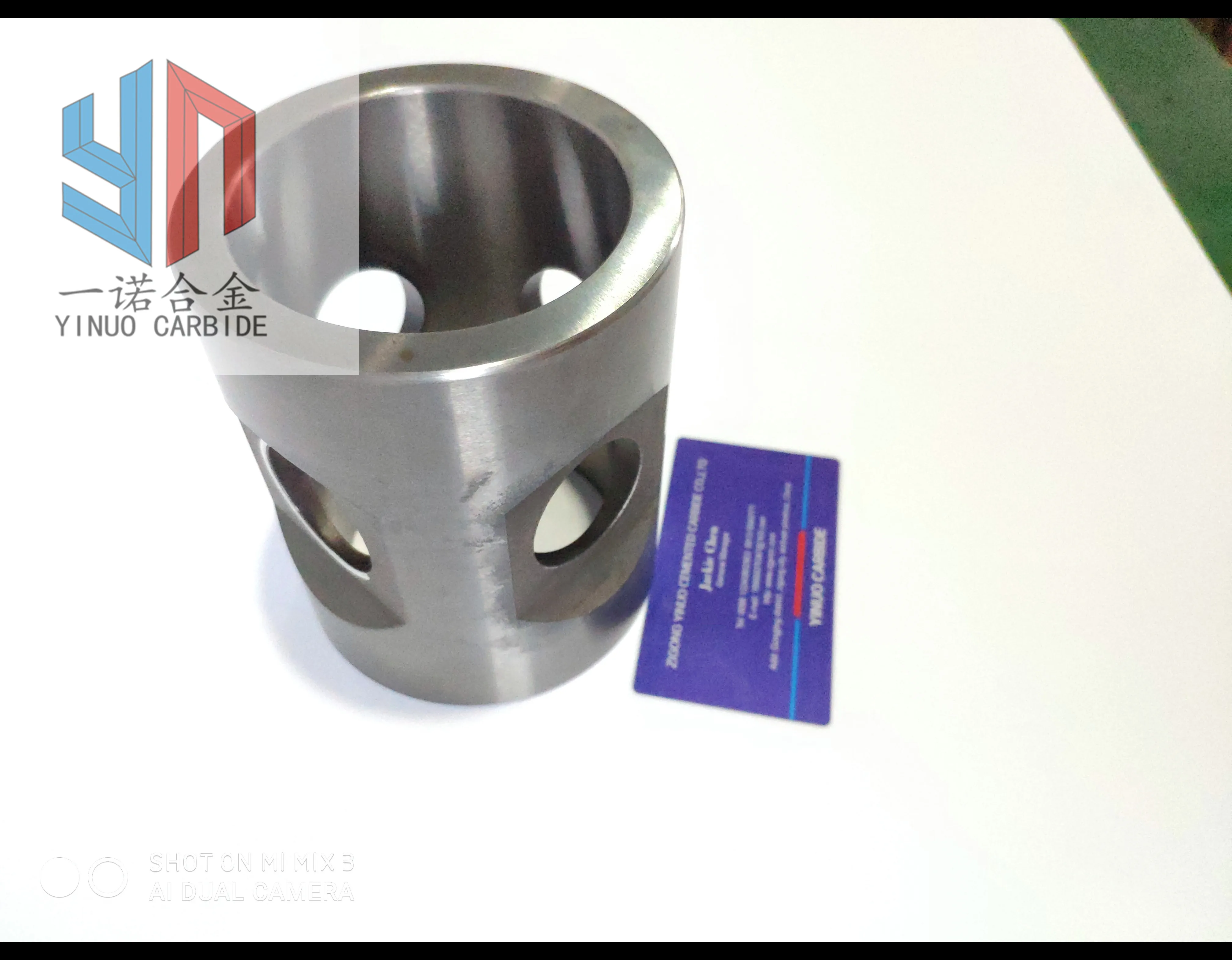  Chinese Manufacturer Cemented Carbide Shaft Sleeves for Petroleum