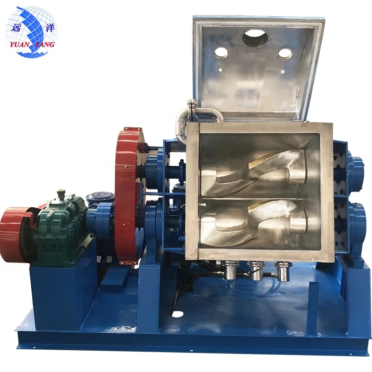 500L hydraulic tilting Double Z Blades Sigma Arm Kneader Mixer for Bubble gum/Chewing gum/Silicone rubber Kneading Machine