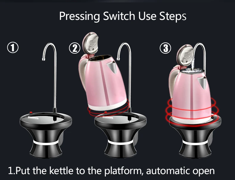 One Stop Service Desktop Pipe Kettle Set Home Appliance Manual Parts Hot And Cold Water Dispenser