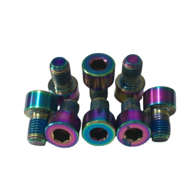  M5x10 gr5 титановый болт с