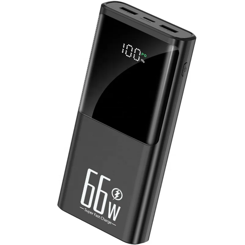 PD batterie 30000mah quick charge power bank 66w