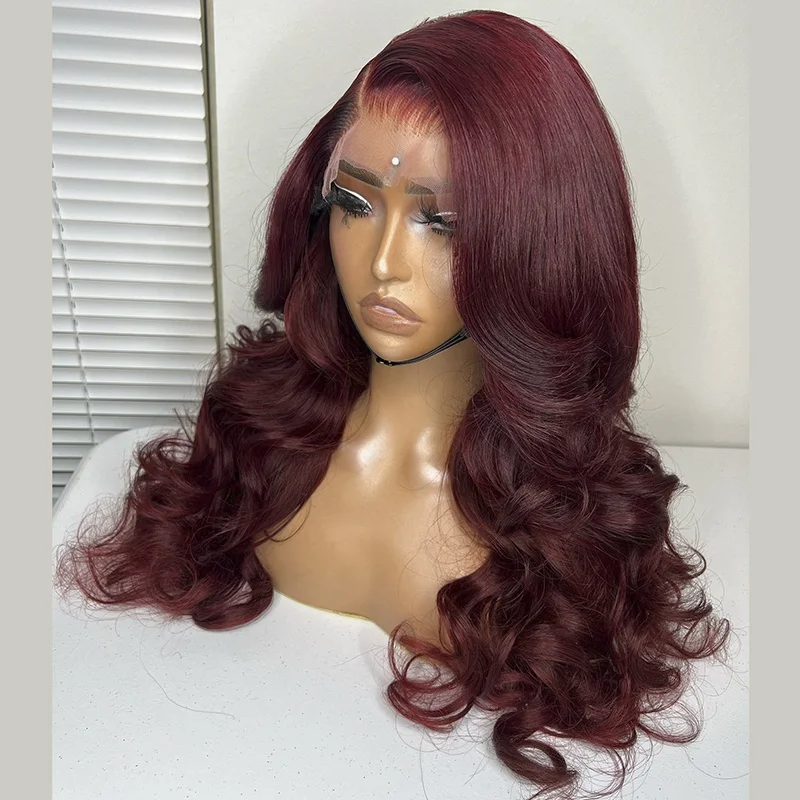 Glueless Short Loose Body Wave Wavy Lace Front Human Hair Wigs For Black Women Full Hd Frontal Wig Human Hair Ocean Wave Bob Wig