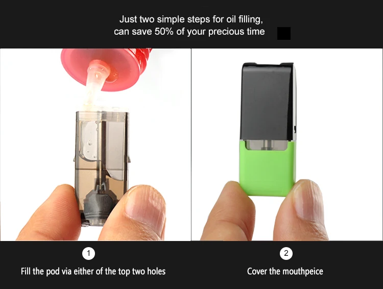 
Best Manufactory wholesale pods system 1ML capacity Cotton coil cartridge empty vape pods compatible pods battery 