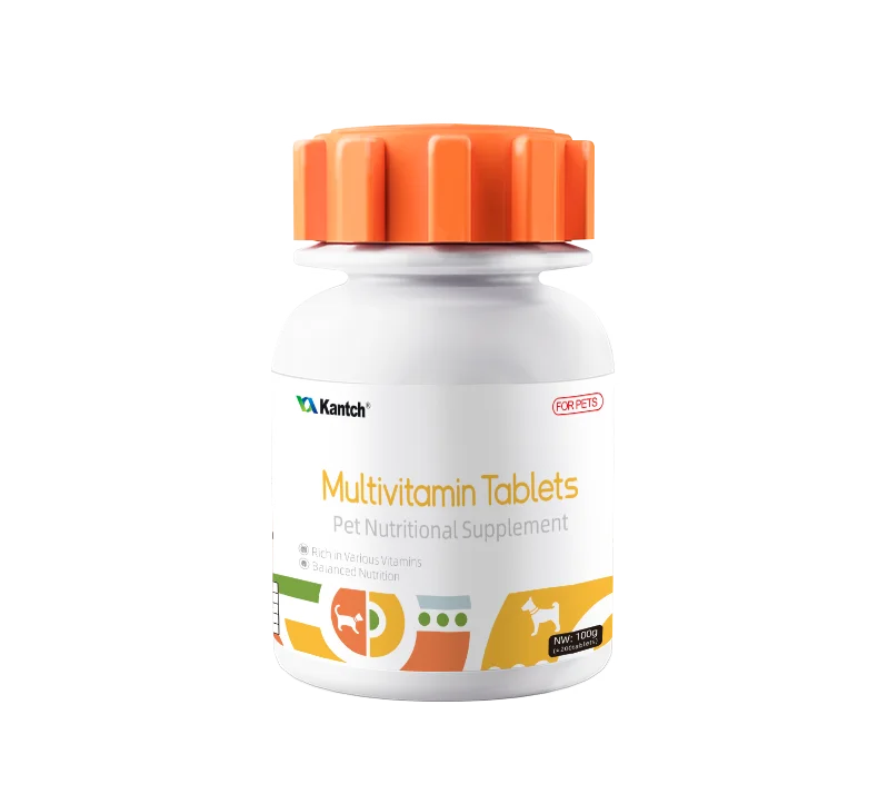 OEM Manufacturer Dog Pet Nutrition Vitamin Minerals Supplement feed additives Multivitamin Tablets for cats
