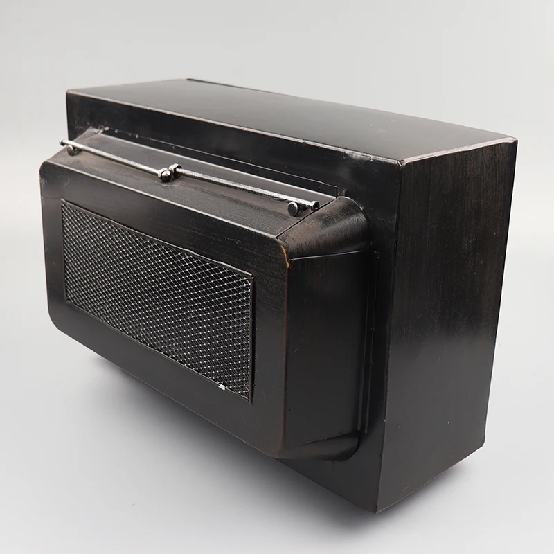 Metal TV Model Televisions Figurine Iron TV Model Birthday Gift Boy Toy Metal Crafts Home Desktop Decor