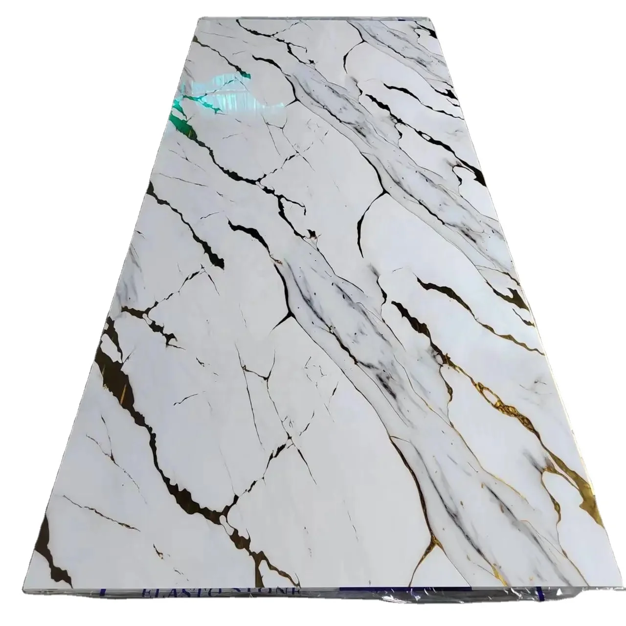 Factory direct sale uv marble pvc wall panels pvc cladding new boards for TV background decoration