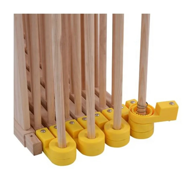 Custom Hexagonal Foldable Baby Playpen New Zealand Pine Crawling Guardrail Indoor Baby Playpen With Gate