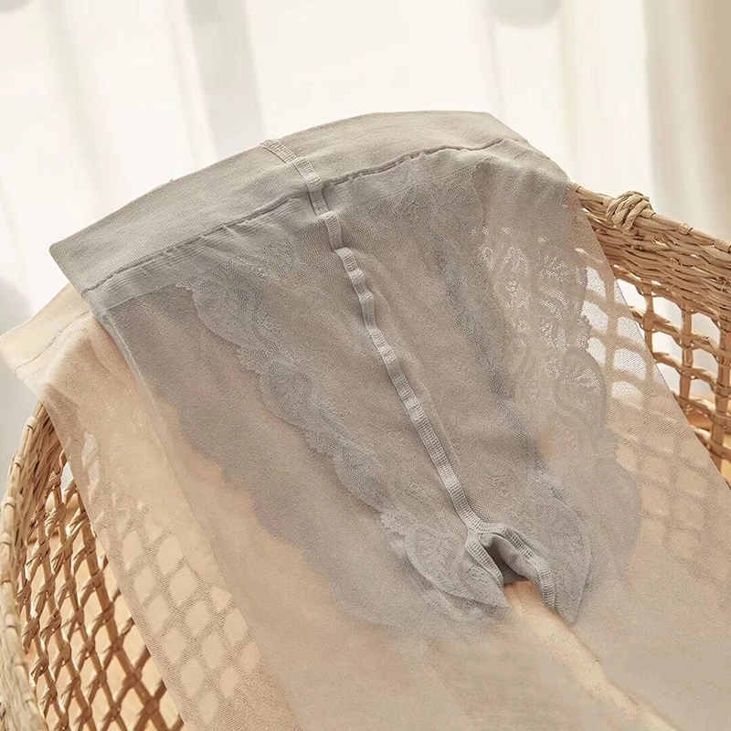 
Summer Children Girls Sheer Silk Ballet Stockings Transparent Pantyhose Sparkling Core-spun Silk Glitter Baby Girls Tights kids 