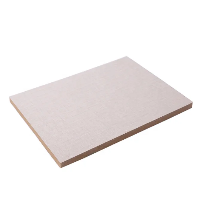 Cheap customized Furniture Plywood  White Melamine Mdf Board Made In China