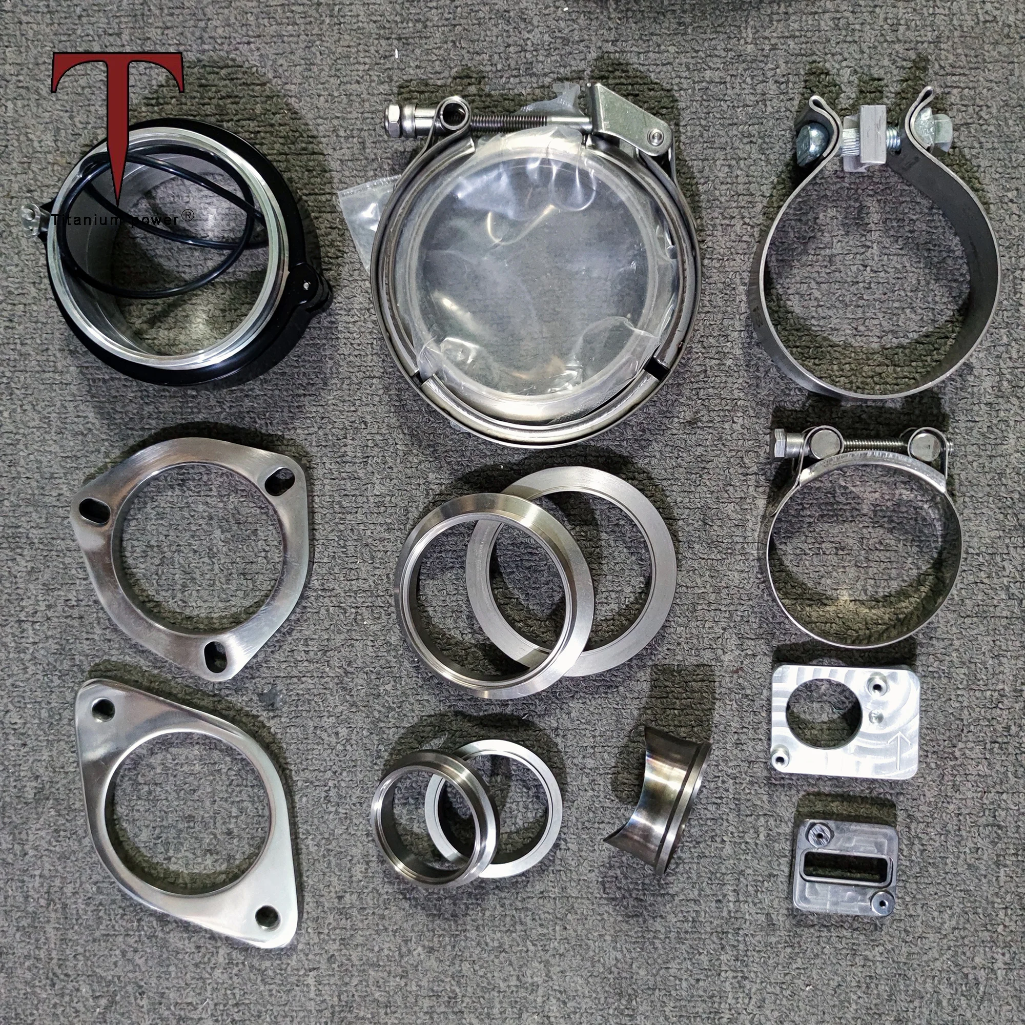 Titanium V-Band Assembly for audi A6 C7