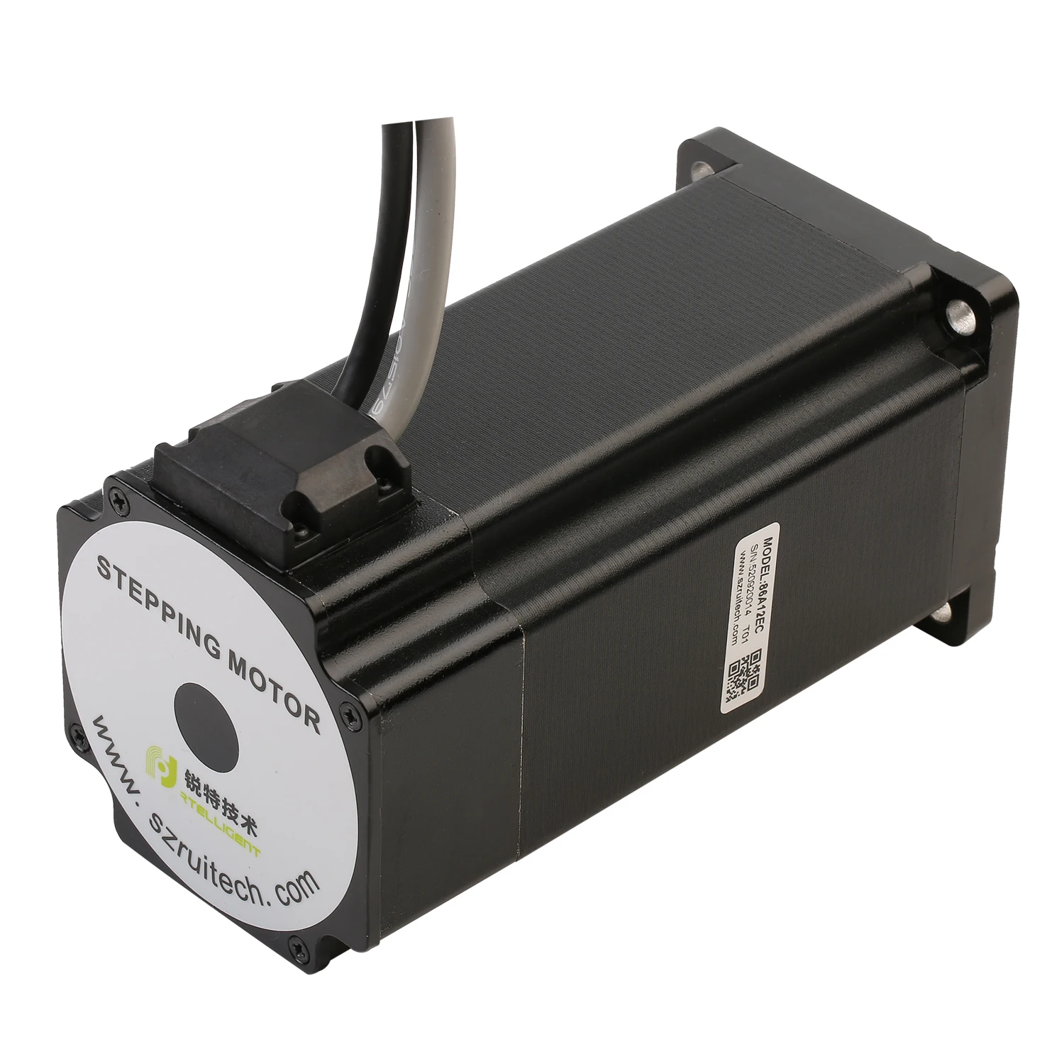 Rtelligent Nema 34 Closed Loop Stepper Motor Driver Kit 12NM 6A Hybrid Stepping 172mm Motor Length Micro Digital 100V DC 80V AC