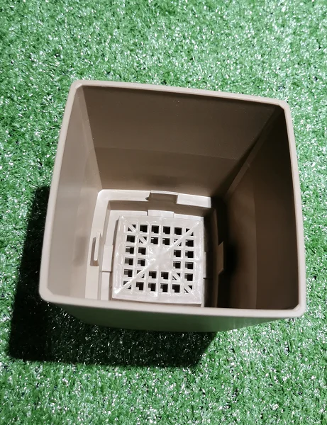 decorative plant pots indoor rectangular flower pot cheap