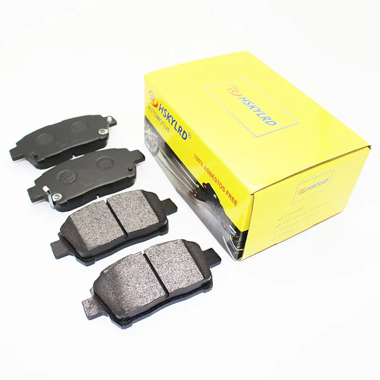 04465-17100 No noise creamic front japanese brake pads for TOYOTA