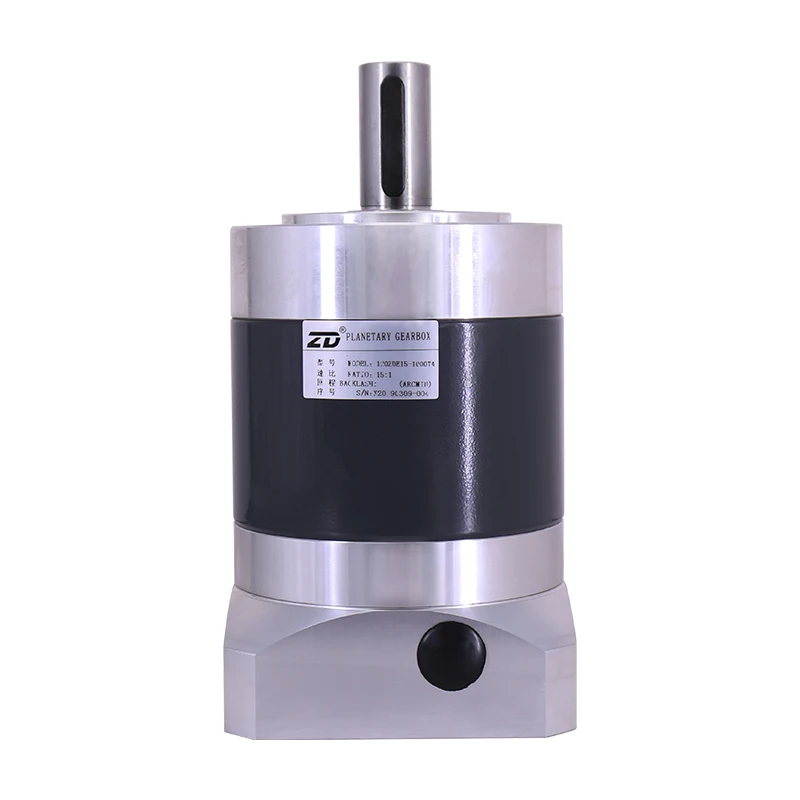 120 mm round flange spur gear planetary gearbox for pipe bending machine