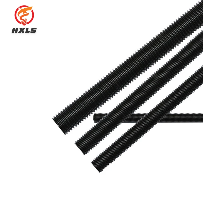 Factory Direct High Carbon Steel black 8.8 10.9 12.9 grade threaded rod