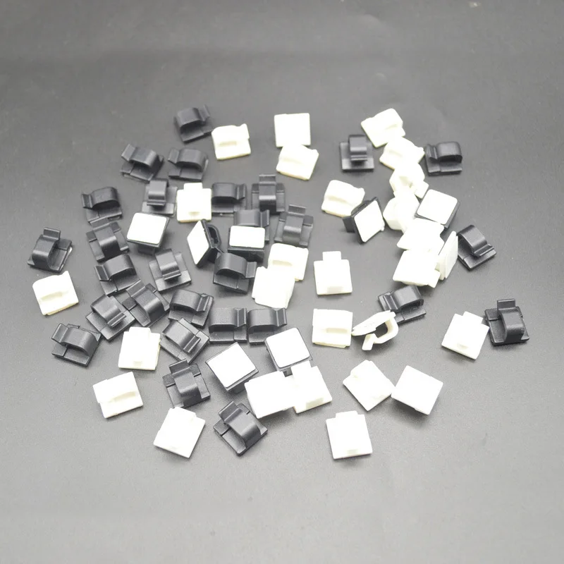 Adhesive fixed seat nylon line Clamp driving recorder cable clamp plastic cable tie XK 001 cord manager