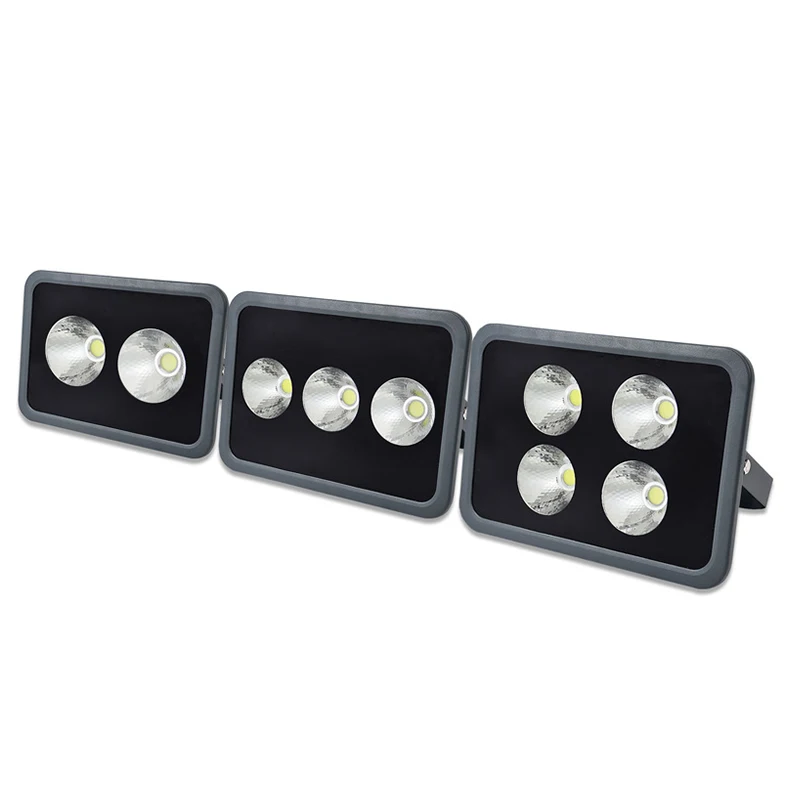 Outdoor waterproof ip66 cob stadium high mast sports lighting poles 100w  200w  300w led flood light