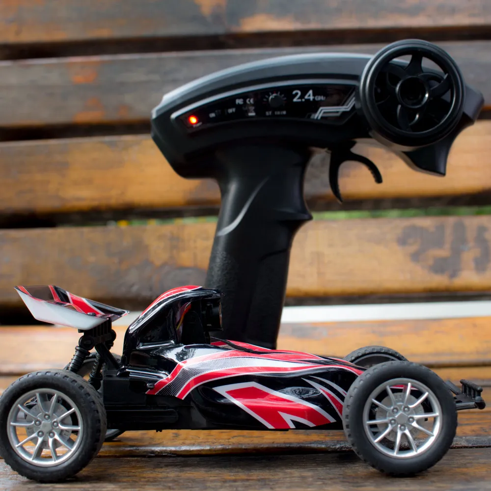 Горячая Распродажа! Перехватчик автомобиля Emax FPV гоночный автомобиль с 2 4G очки радиоуправления Радиоуправляемый ~ 3S RTG версия