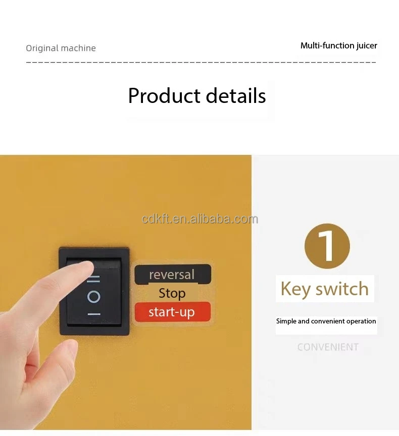 Freshly Squeezed Fresh Fruit Hot Selling Juicer Extractor Machine Orange Juicer Slow Cold Press Juicer Compact Size Lower Noise