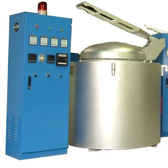 factory price technical crucible heat preservation furnace for low melting metals