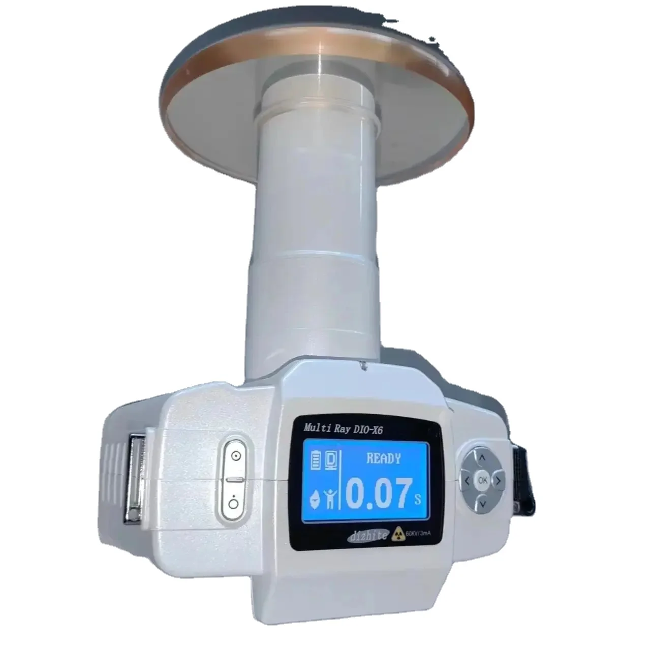 Sales 60kv 3mA Portable Digital Camera Dental X Ray Machine with Remote Control Long Cone and Glass Shiled