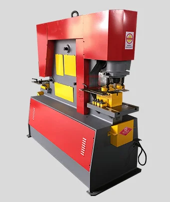 Hydraulic Metal Stamping process shearing and cutting Ironworker Machine
